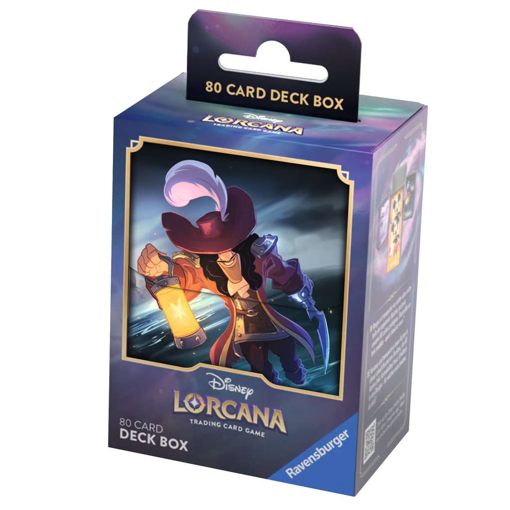 Disney Lorcana TCG The First Captain Hook Card Sleeves - Ravensburger –  MantisGamingStudios