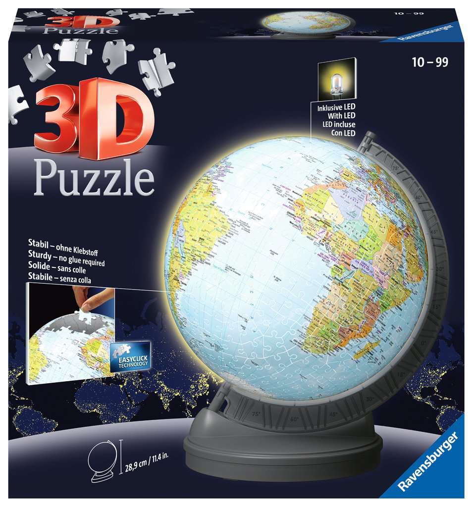Children's Globe Puzzle-Ball 180pcs English, 3D Puzzle Balls, 3D Puzzles, Products