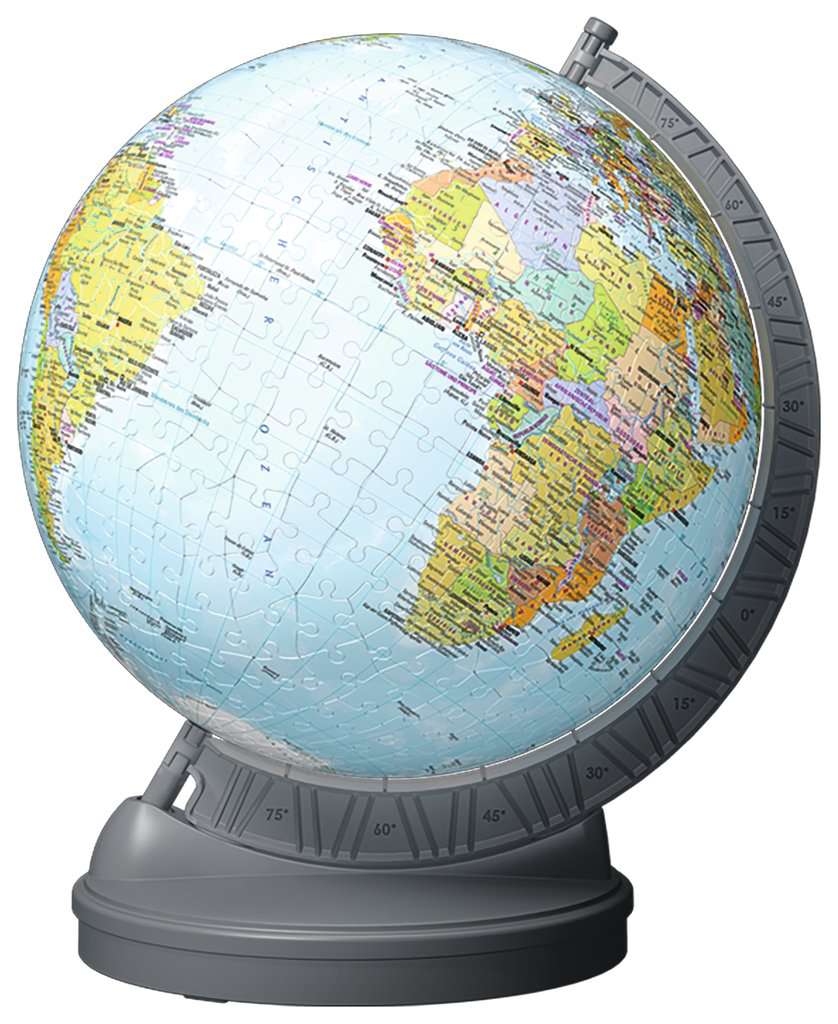 Casse-tête 3D - Globe terrestre (540 pcs) – L'atelier de Charlotte
