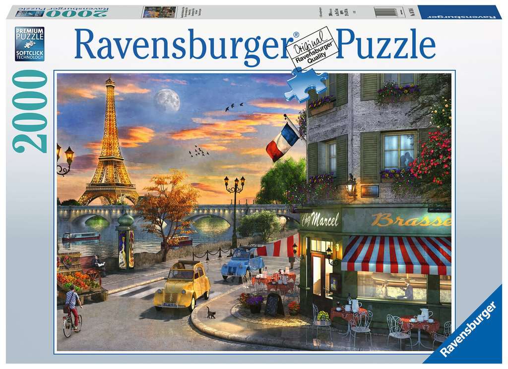 Paris nostalgique - puzzle 1000 pièces - Ravensburger