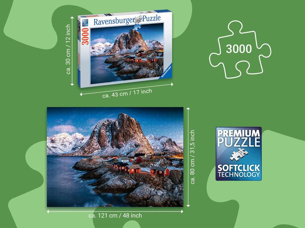 Ravensburger Puzzle-3000 Piece-Magic Mountain