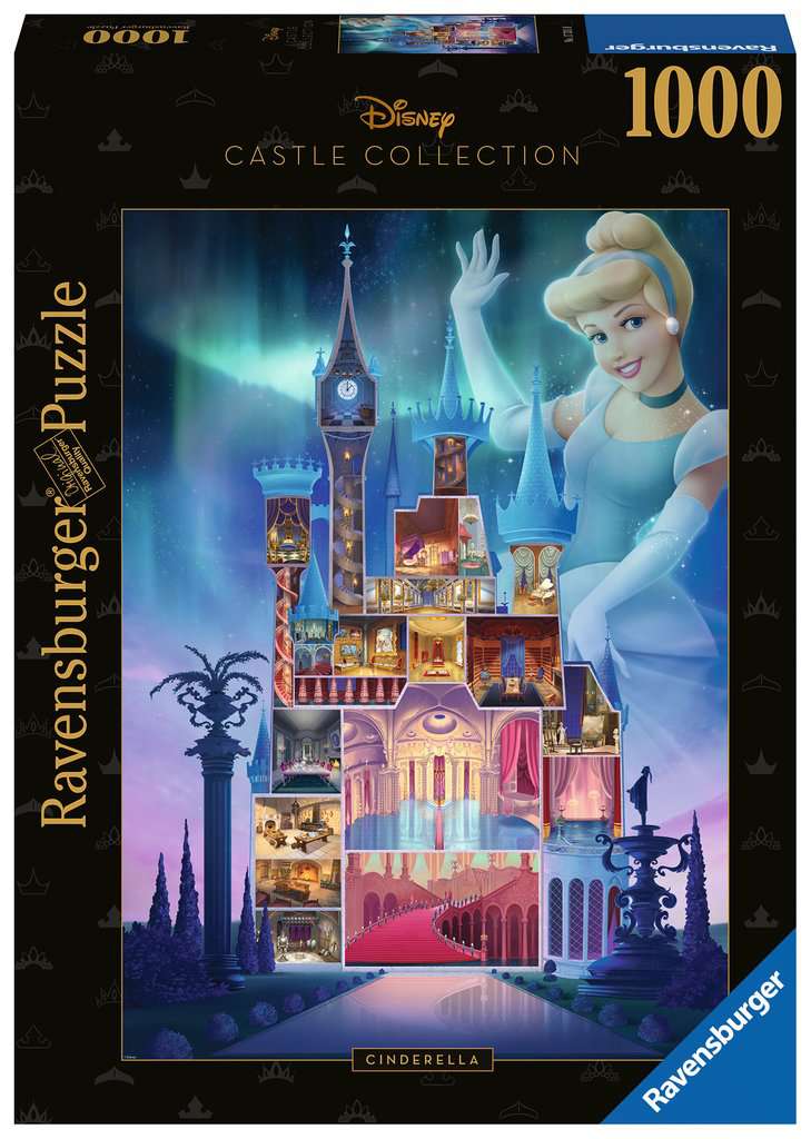 Puzzle de 1000 pièces - Château Disney : Raiponce - Ravensburger