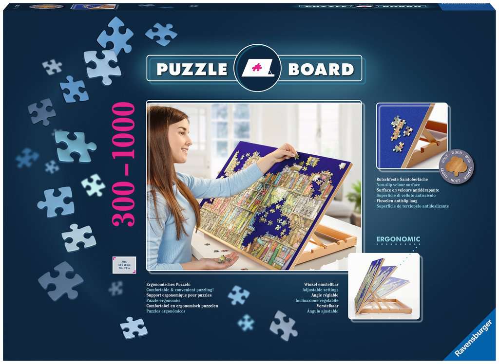 Adjustable Puzzle Table Puzzle Easel Portable Board for Up to 1000 Piece