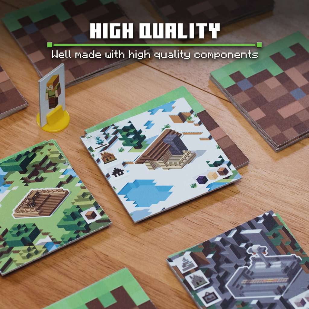 High-quality minecraft gameplay