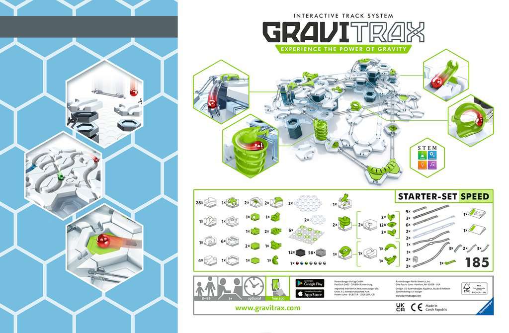 Ravensburger GraviTrax - Spiral Expansion Set