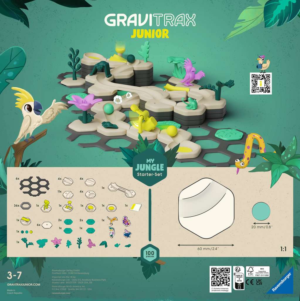 GraviTrax JUNIOR Starter-Set: Jungle | GraviTrax Junior