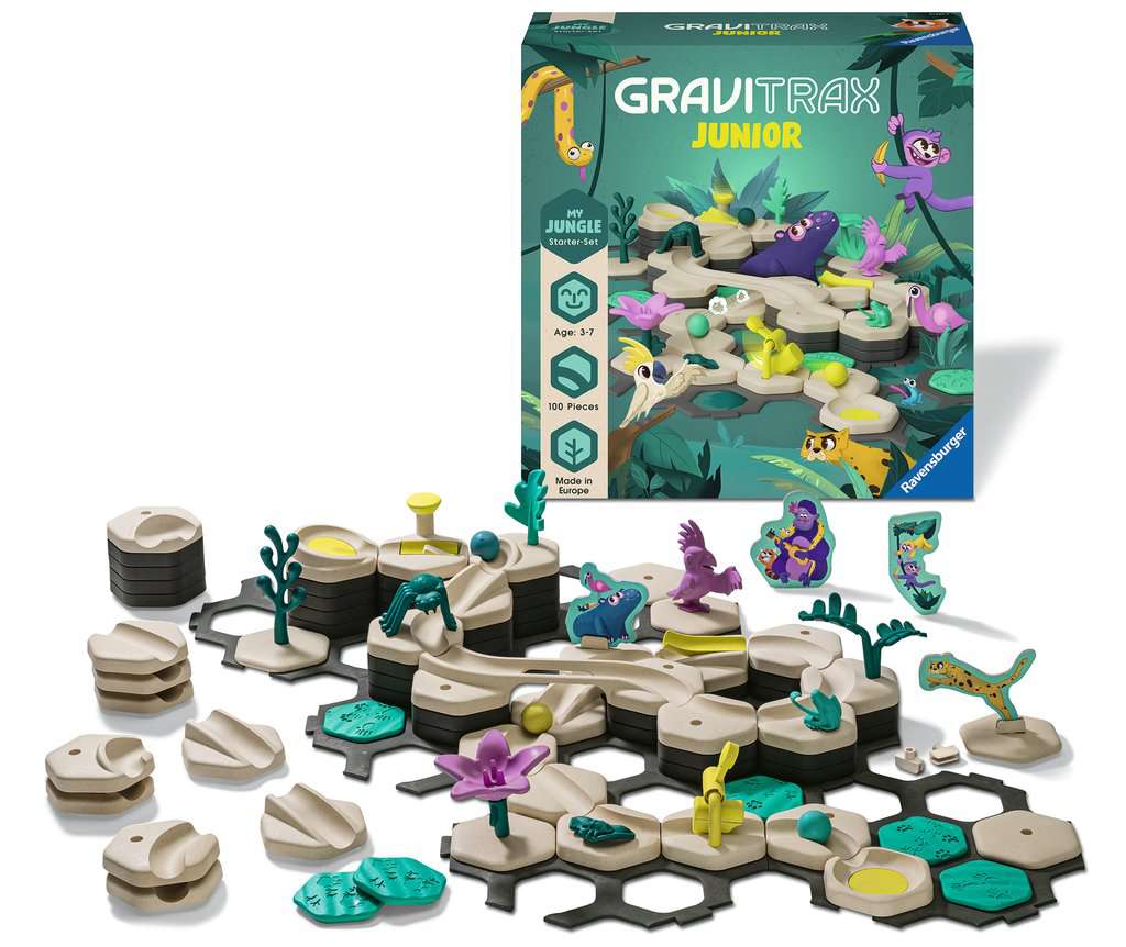GraviTrax JUNIOR Set d'extension Rails - My Trax 35 pieces - Circuits