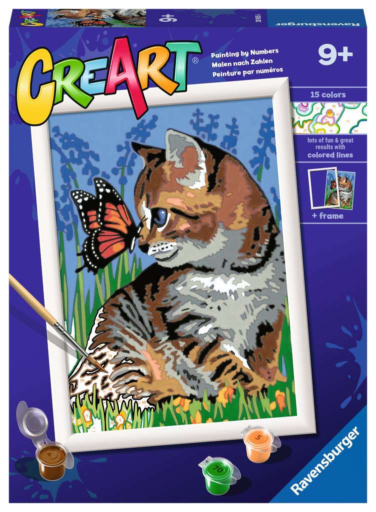 Ravensburger CreArt Painting By Numbers Kit for Children Review • A Moment  With Franca