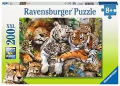 Ravensburger - Puzzle Enfant - Puzzle 200 p XXL - Chaton blanc - Dès 8 ans  - 13289