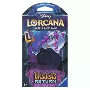 Disney Lorcana: Ursula s Return TCG - Sleeved Booster Packs Disney Lorcana;Boosters - image 1 - Ravensburger