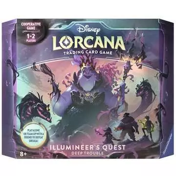 Disney Lorcana TCG: Illumineer s Quest - Deep Trouble Disney Lorcana;Gift Sets - image 1 - Ravensburger