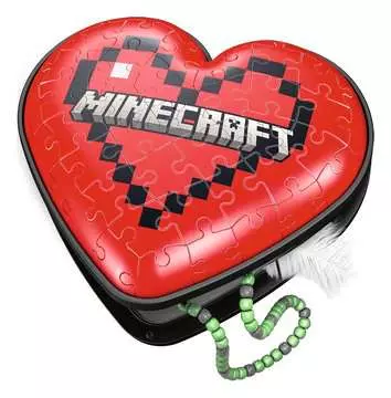 Heart Minecraft 3D Puzzles;3D Storage Puzzles - image 2 - Ravensburger