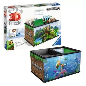 Storage Box Minecraft 3D Puzzles;3D Storage Puzzles - image 3 - Ravensburger