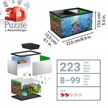 Storage Box Minecraft 3D Puzzles;3D Storage Puzzles - image 5 - Ravensburger