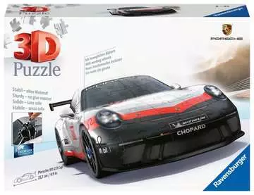 Porsche 911 GT3 Cup 3D Puzzles;3D Vehicles - image 1 - Ravensburger