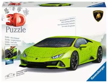Lamborghini Huracán EVO - Verde - green 3D Puzzles;3D Vehicles - image 1 - Ravensburger