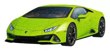 Lamborghini Huracán EVO - Verde - green 3D Puzzles;3D Vehicles - image 2 - Ravensburger