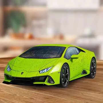 Lamborghini Huracán EVO - Verde - green 3D Puzzles;3D Vehicles - image 7 - Ravensburger