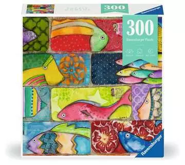 Splashy Fish Tiles 300p Jigsaw Puzzles;Adult Puzzles - image 1 - Ravensburger
