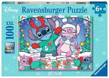 Disney Stitch Christmas 100p Jigsaw Puzzles;Children s Puzzles - image 1 - Ravensburger