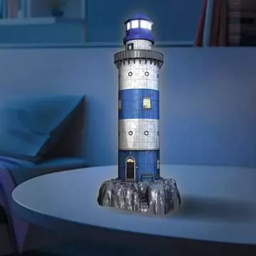 Lighthouse at Night 3D Puzzles;3D Puzzle Buildings - image 8 - Ravensburger