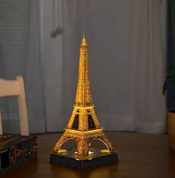 Eiffel Tower - Night Edition 3D Puzzles;3D Puzzle Buildings - image 10 - Ravensburger