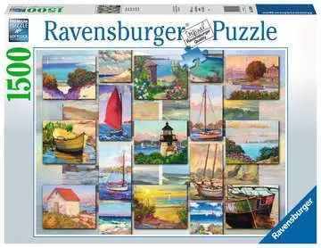 Coastal Collage Jigsaw Puzzles;Adult Puzzles - image 1 - Ravensburger