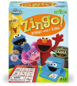 Zingo! Sesame Street ThinkFun;Educational Games - image 1 - Ravensburger