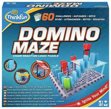 Domino Maze ThinkFun;Single Player Logic Games - image 1 - Ravensburger
