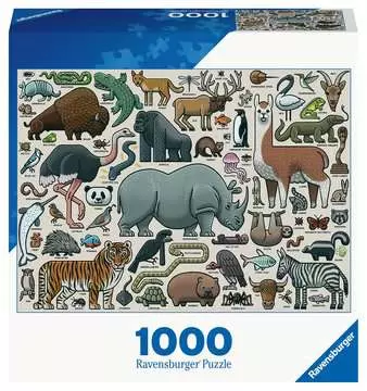 You Wild Animal! 1000p Jigsaw Puzzles;Adult Puzzles - image 1 - Ravensburger