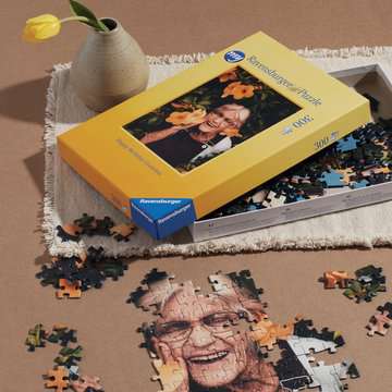 Custom Photo Jigsaw Puzzle, Comes With Black Box