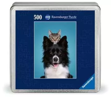 Ravensburger Photo Puzzle in a Tin - 500 pieces Jigsaw Puzzles;Personalized Photo Puzzles - image 2 - Ravensburger