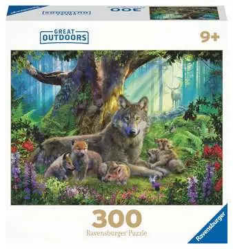 Wolves in the Forest Jigsaw Puzzles;Adult Puzzles - image 1 - Ravensburger